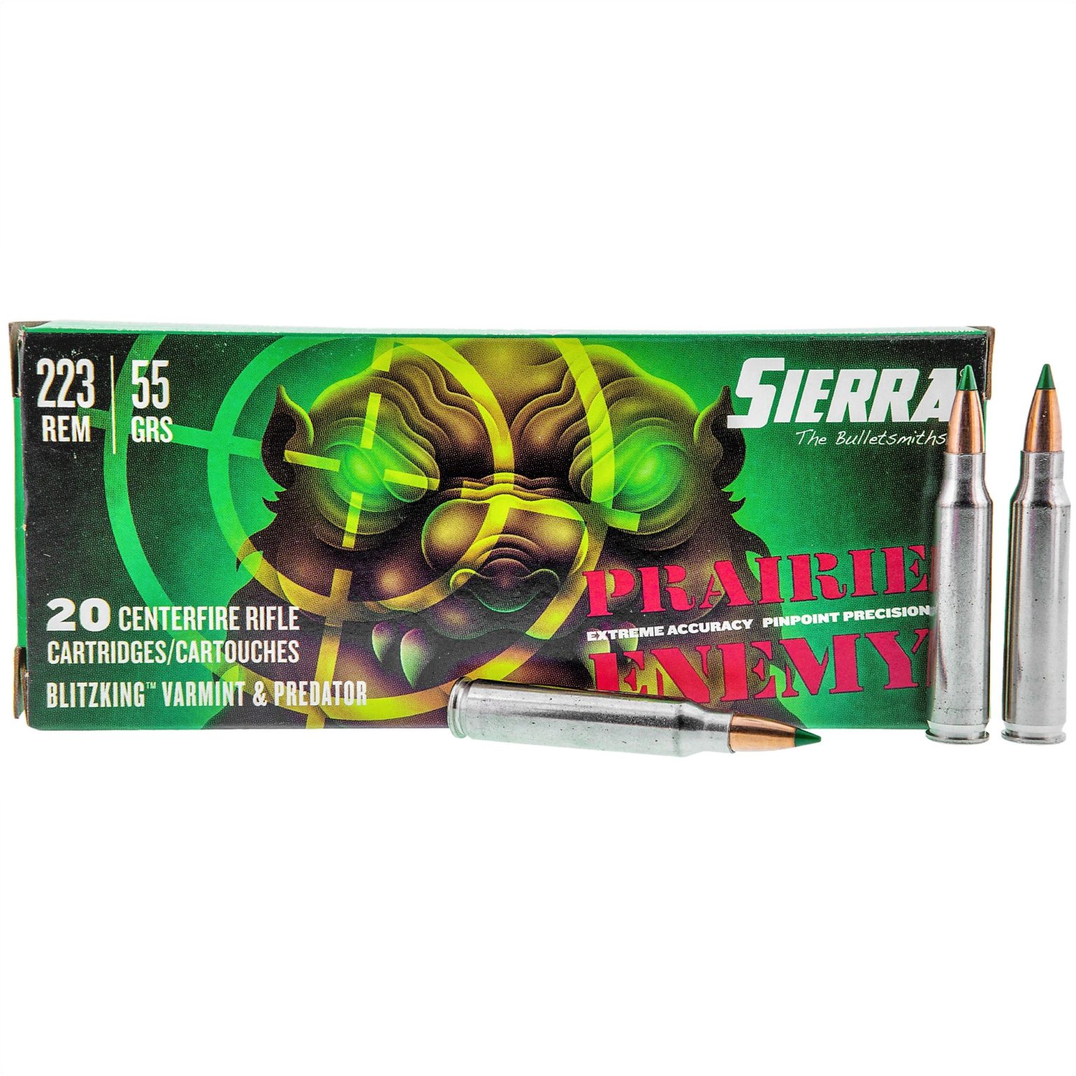 Sierra Prairie Enemy Remington Grain Blitzking Round Box