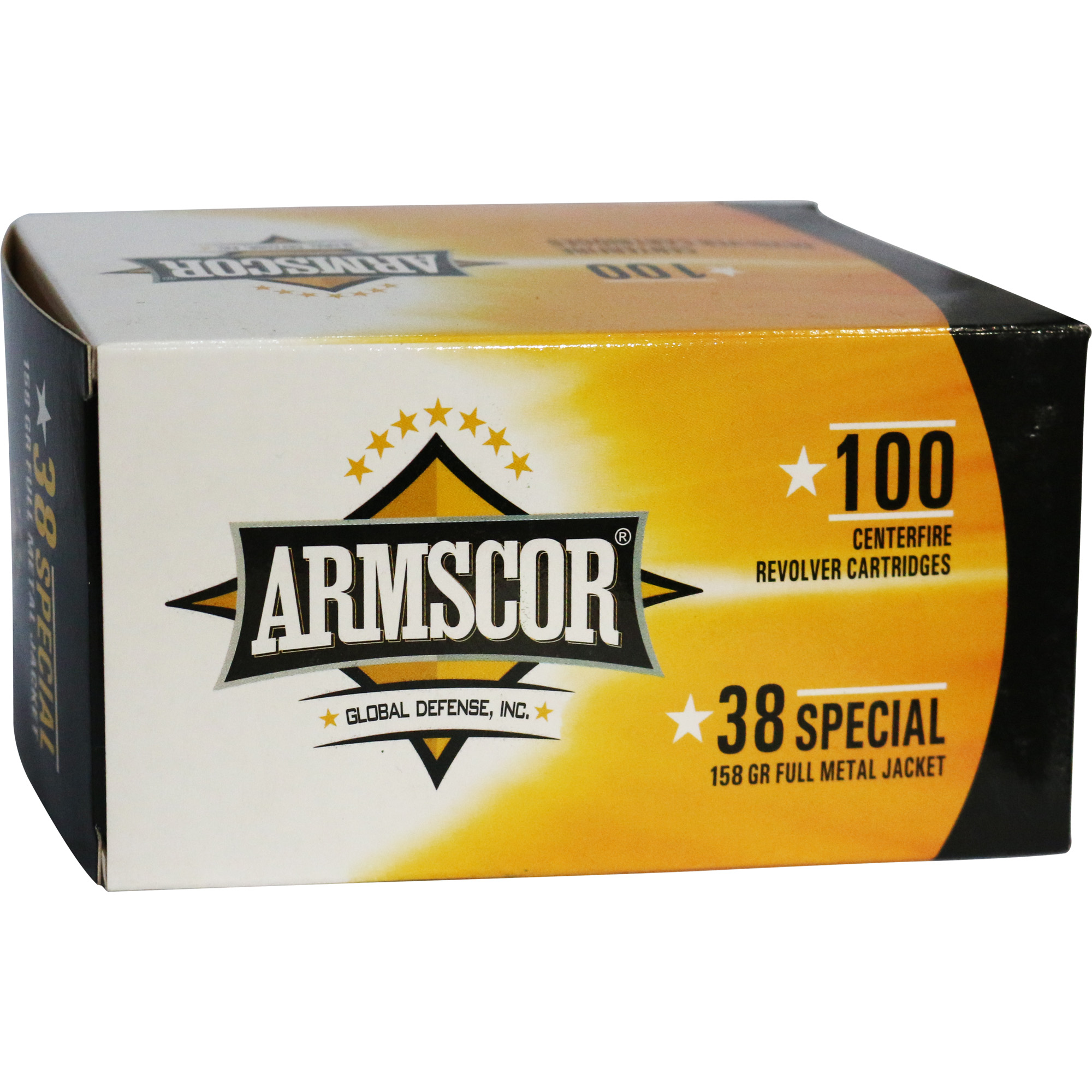 Armscor Ammo 38 Special 158 Grain Full Metal Jacket 100 RD - Gun Gear