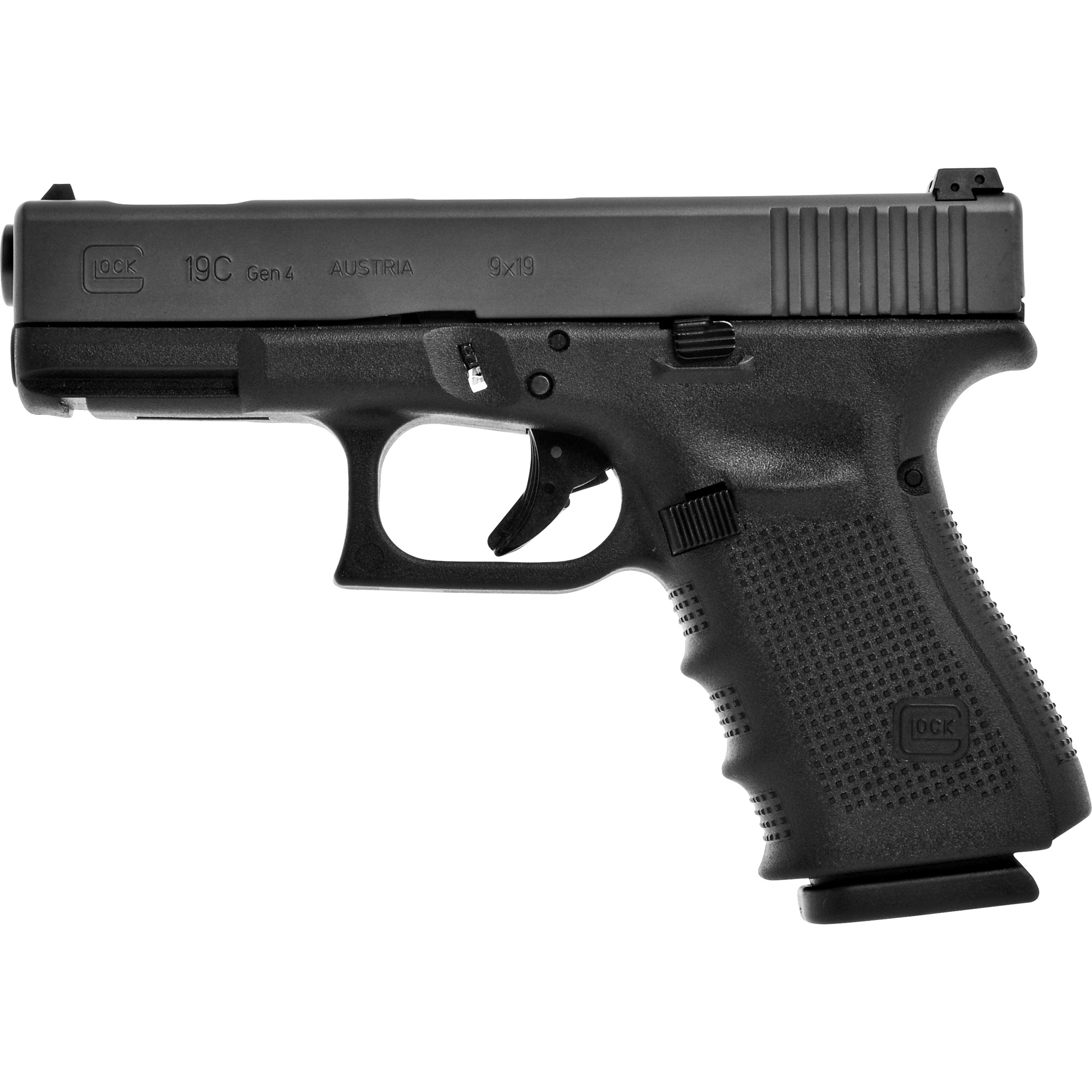 GLOCK 19C GEN4 9MM 15RD Compensated Pistol