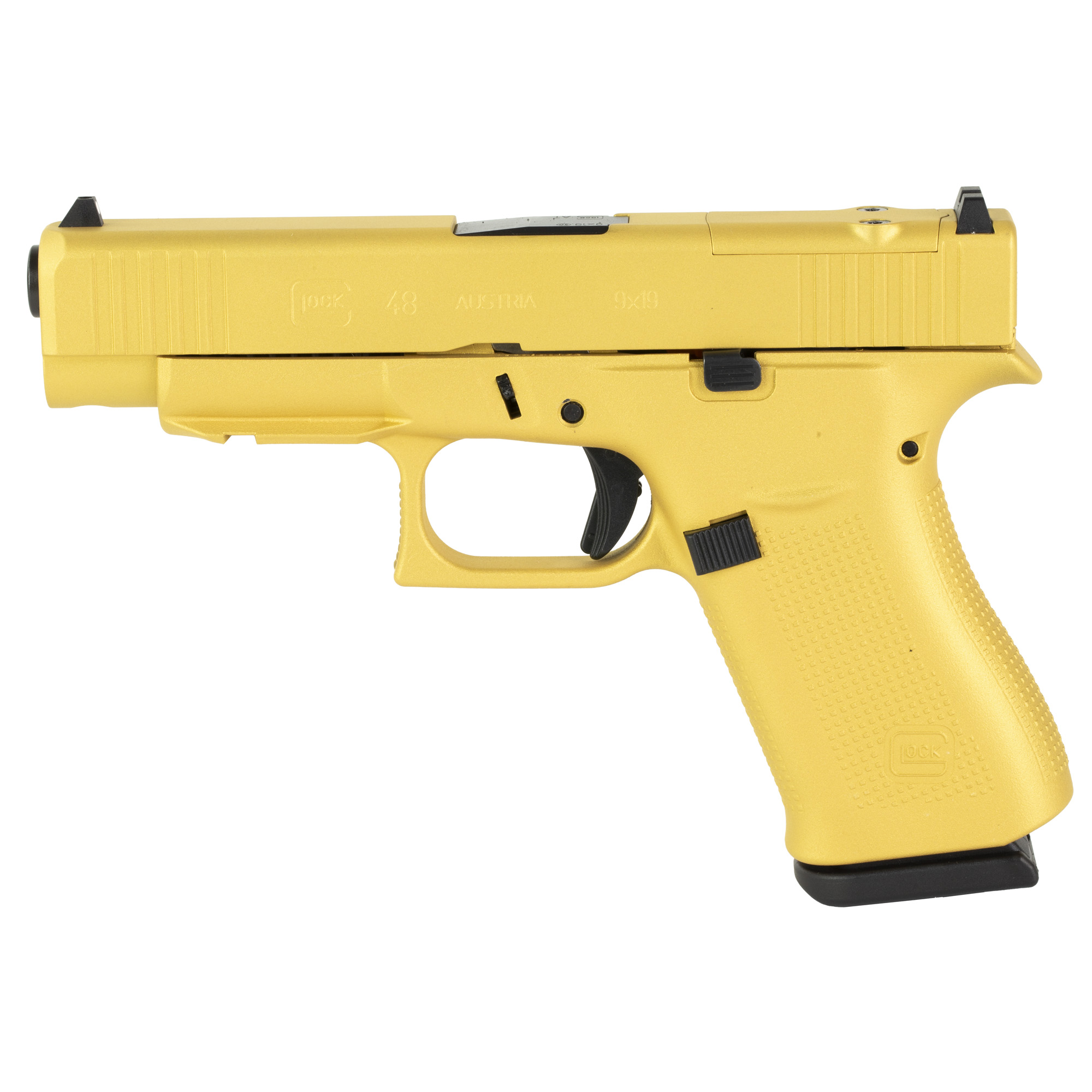 GLOCK 48 9MM 10RD MOS FS GOLD Compact Pistol with Modular Optic System