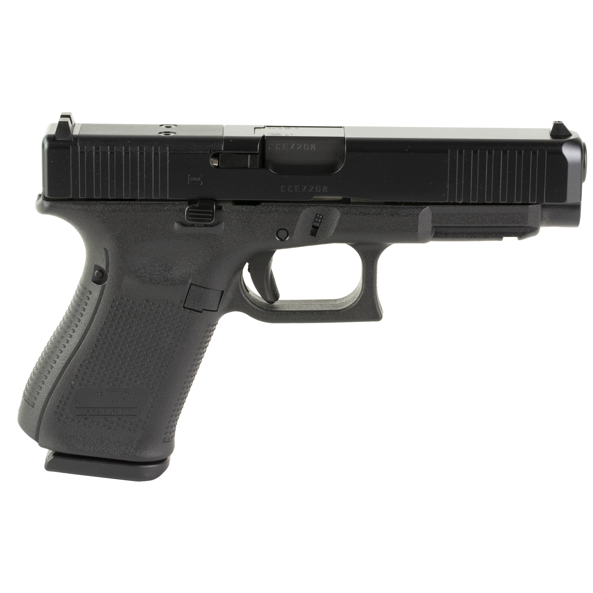 GLOCK 49 GEN5 MOS 9MM 15RD FS Full Size Pistol with Modular Optic System