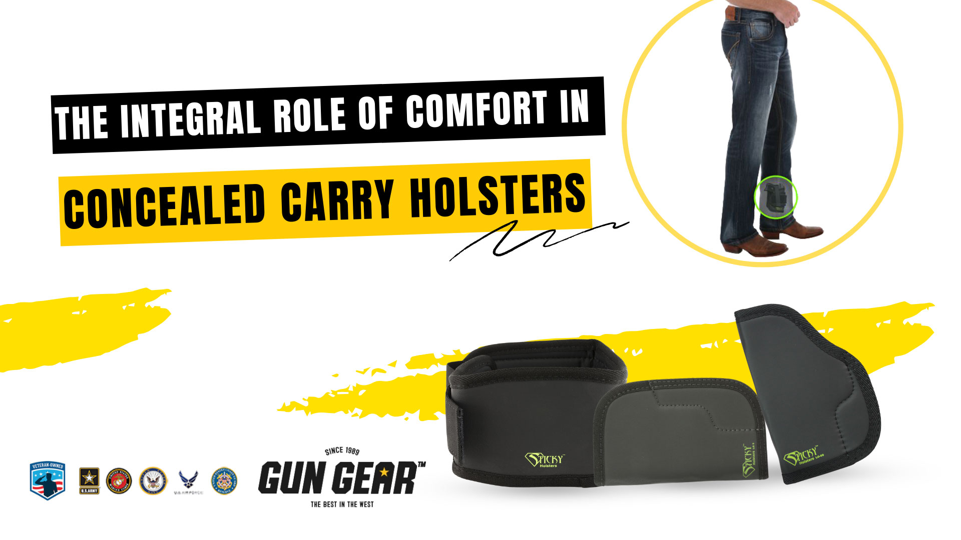 The Integral Role Of Comfort In Concealed Carry Holsters - Gun Gear